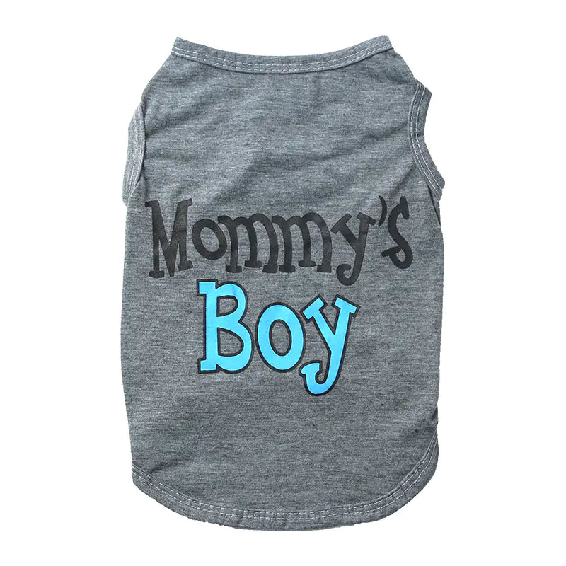 Teddy Dog Vest for Spring and Summer Pet Apparel