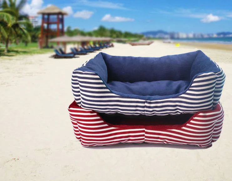 Luxury Retro Square Pet Bed and Sofa for Dogs