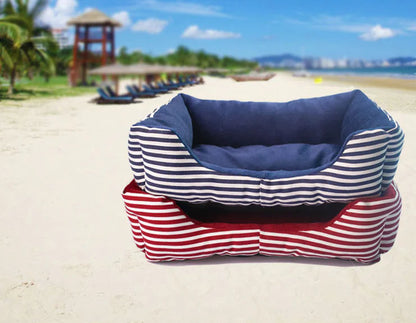Luxury Retro Square Pet Bed and Sofa for Dogs